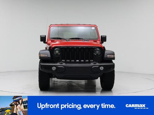 Red 2023 Jeep Wrangler Unlimited Willys