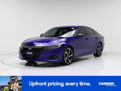 Blue 2021 Honda Accord Sport