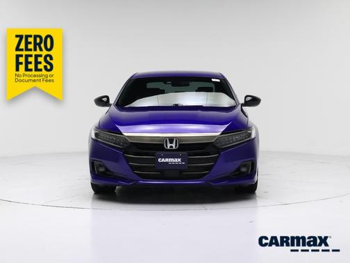 Blue 2021 Honda Accord Sport
