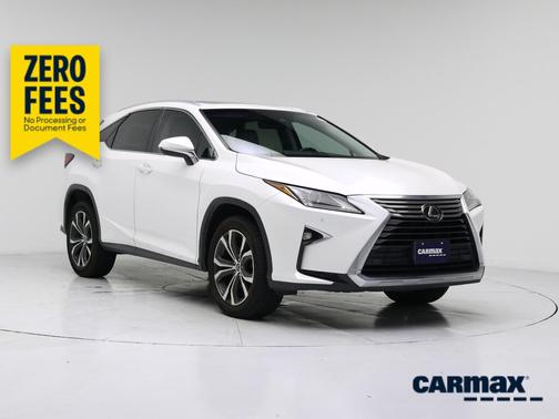 White 2018 Lexus RX 350