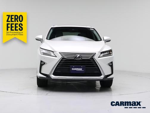 White 2018 Lexus RX 350