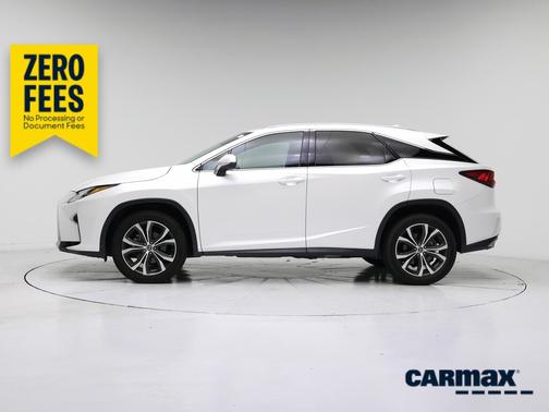 White 2018 Lexus RX 350