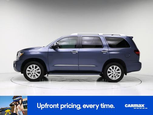 Blue 2021 Toyota Sequoia Platinum