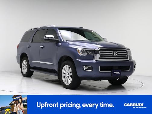 Blue 2021 Toyota Sequoia Platinum