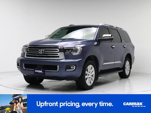 Blue 2021 Toyota Sequoia Platinum