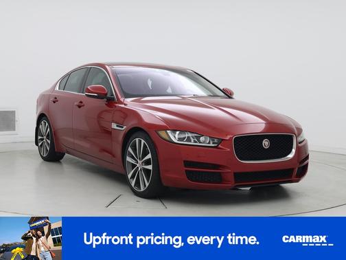 Red 2017 Jaguar XE Prestige
