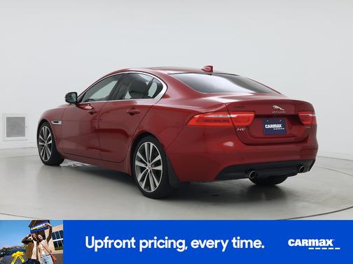 Red 2017 Jaguar XE Prestige