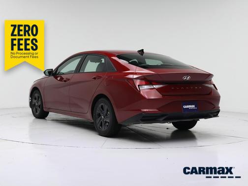 Burgundy 2023 Hyundai ELANTRA SEL