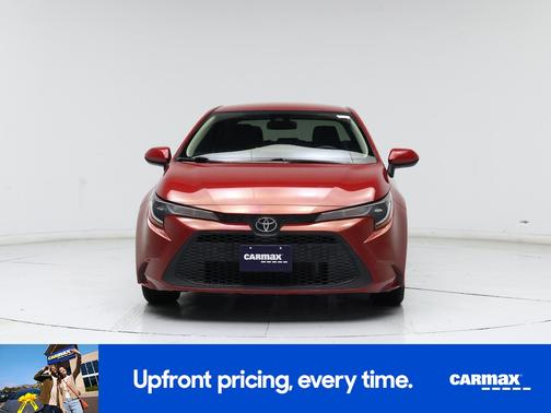 Red 2021 Toyota Corolla LE