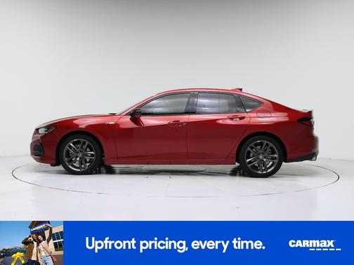 Red 2025 Acura TLX SH-AWD A-Spec