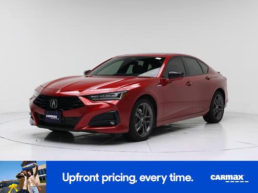 Red 2025 Acura TLX SH-AWD A-Spec