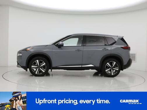 Gray 2023 Nissan Rogue Platinum