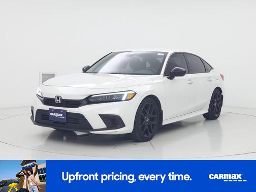 White 2022 Honda Civic Sport