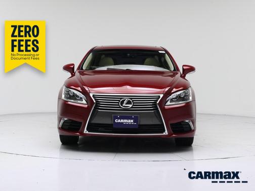 Red 2014 Lexus LS 460 L