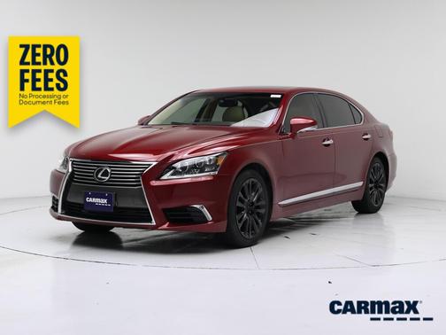 Red 2014 Lexus LS 460 L