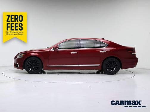 Red 2014 Lexus LS 460 L