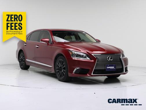 Red 2014 Lexus LS 460 L