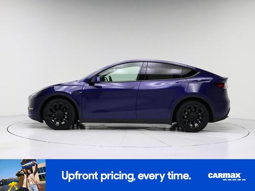 Blue 2021 Tesla Model Y Long Range