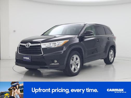 Black 2014 Toyota Highlander Limited