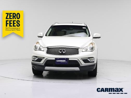 White 2017 INFINITI QX50