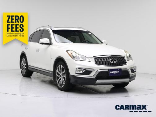 White 2017 INFINITI QX50