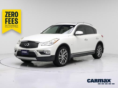 White 2017 INFINITI QX50