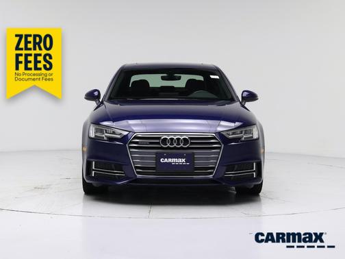Blue 2018 Audi A4 Premium Plus