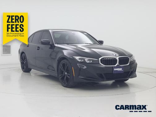 Black 2023 BMW 330 I