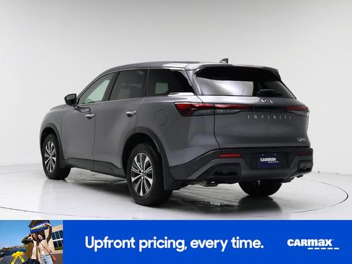 Gray 2025 INFINITI QX60 Pure