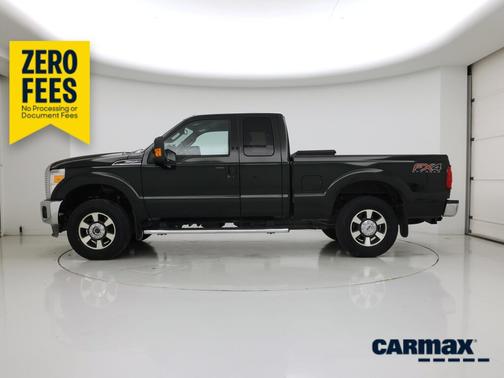 Green 2015 Ford F-250 Lariat