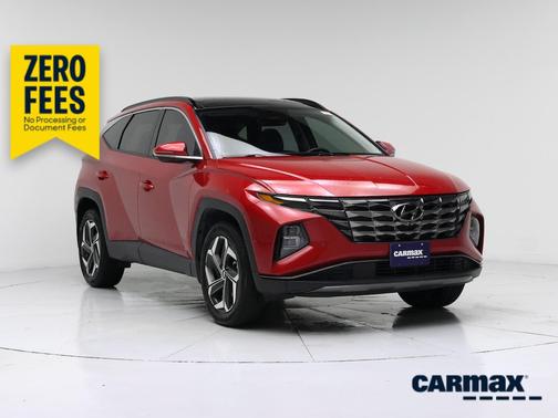 Red 2023 Hyundai TUCSON Limited