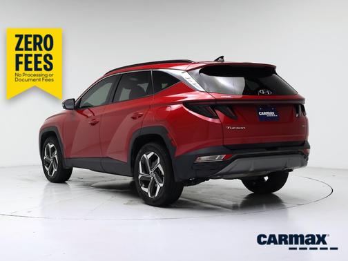 Red 2023 Hyundai TUCSON Limited