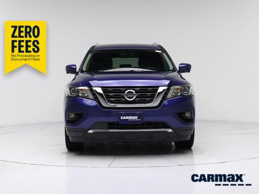 Blue 2018 Nissan Pathfinder SL