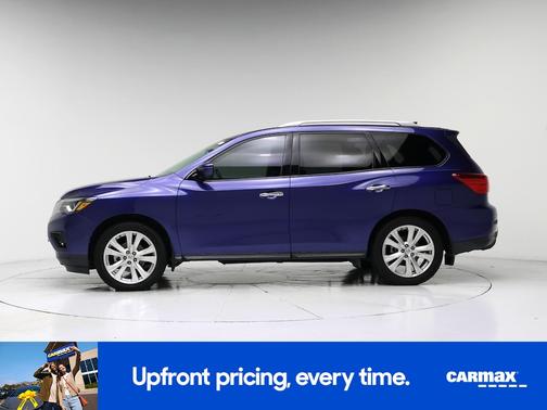 Blue 2018 Nissan Pathfinder SL