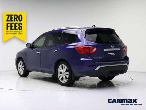 Blue 2018 Nissan Pathfinder SL
