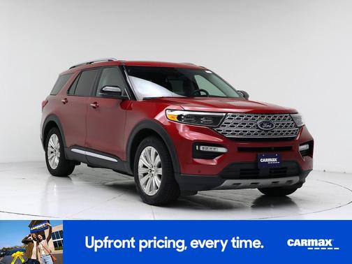 Red 2023 Ford Explorer Limited