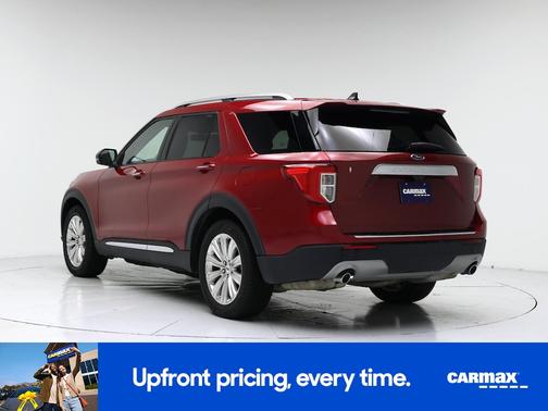 Red 2023 Ford Explorer Limited