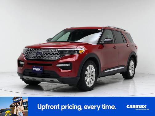 Red 2023 Ford Explorer Limited