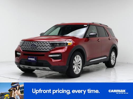 Red 2023 Ford Explorer Limited