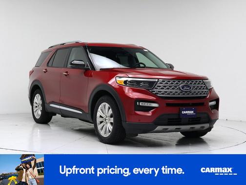 Red 2023 Ford Explorer Limited