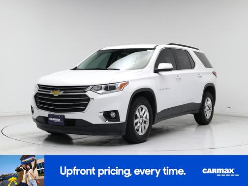 White 2021 Chevrolet Traverse LT Cloth