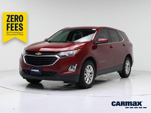 Red 2018 Chevrolet Equinox LT