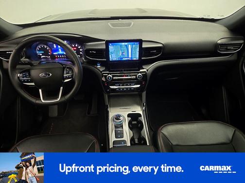 Black 2022 Ford Explorer ST-Line