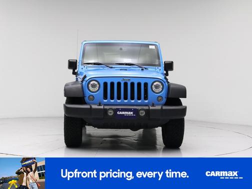 Blue 2017 Jeep Wrangler Unlimited Rubicon