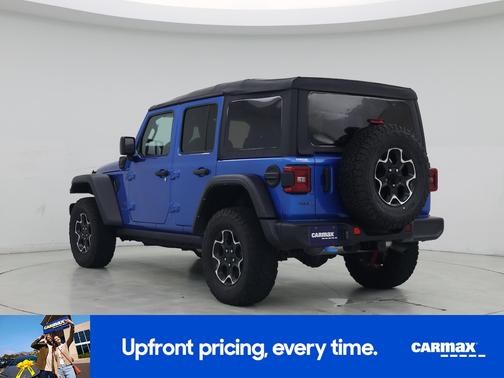 Blue 2022 Jeep Wrangler Unlimited 4xe Unlimited Rubicon
