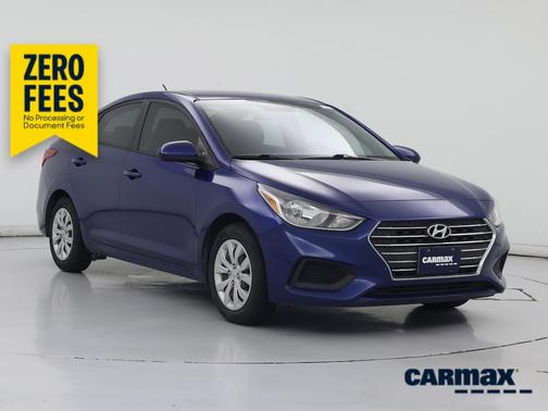 Blue 2021 Hyundai Accent SE