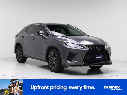 Gray 2022 Lexus RX 350 F-SPORT Handling