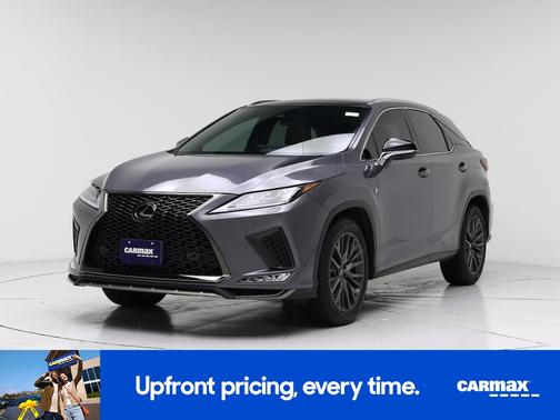 Gray 2022 Lexus RX 350 F-SPORT Handling