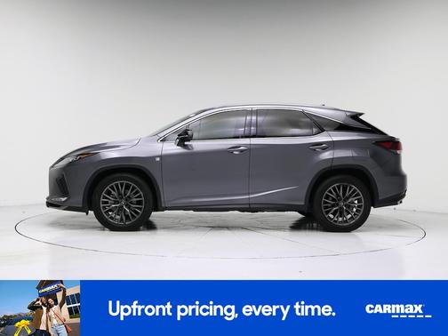 Gray 2022 Lexus RX 350 F-SPORT Handling
