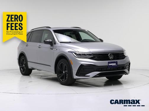 Silver 2024 Volkswagen Tiguan SE R-Line Black